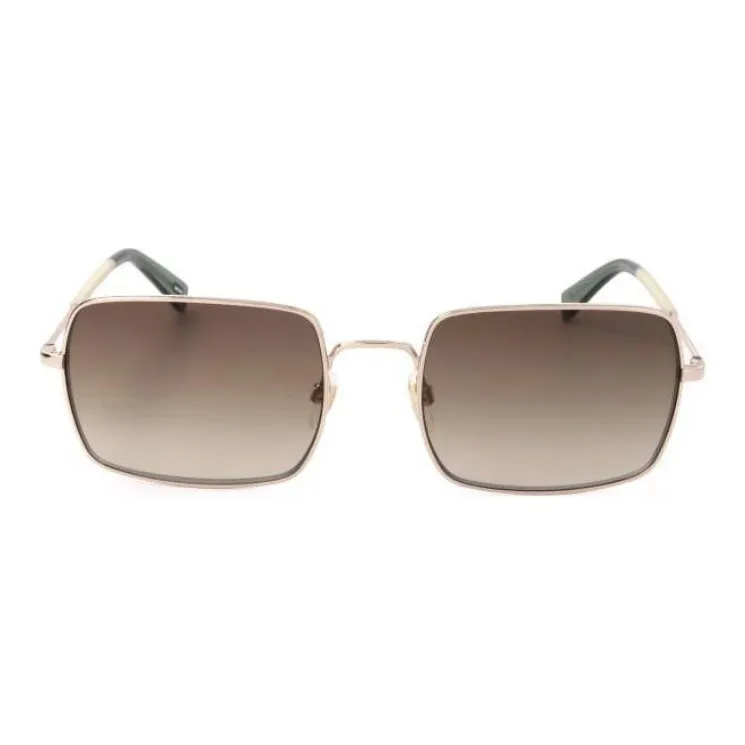 Levi's Stainless Steel Rectangular Sunglasses Unisex Gold-2