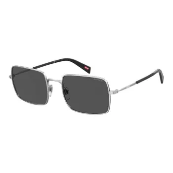 Levi's Polycarbonate Stainless Steel Square Sunglasses Unisex Gray