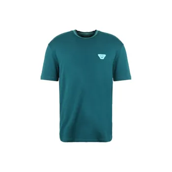 EMPORIO ARMANI T-Shirts Men Turquoise