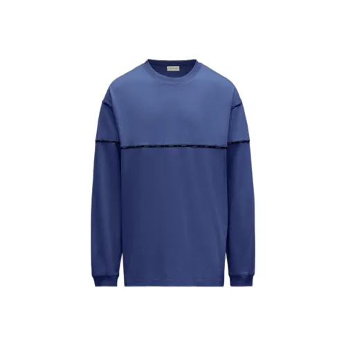 Moncler Logo Piping Long Sleeve T Shirt