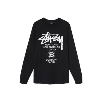 Stussy Long Sleeve World Tour Tee
