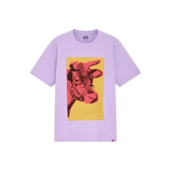 UNIQLO x Kashiwa Sato T Shirt Men's Light Purple