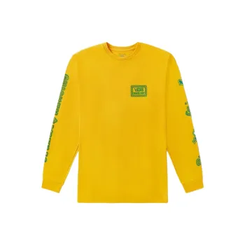 Vans T Shirts Men Yellow
