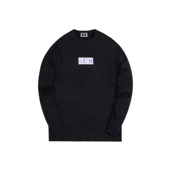 KITH For Superwaxx Classic Logo Long Sleeve Tee