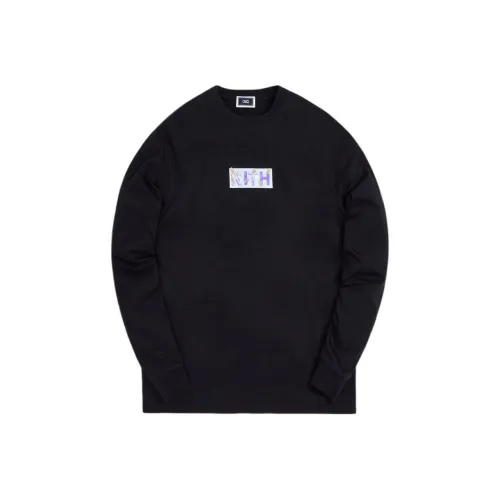 KITH For Superwaxx Classic Logo Long Sleeve Tee