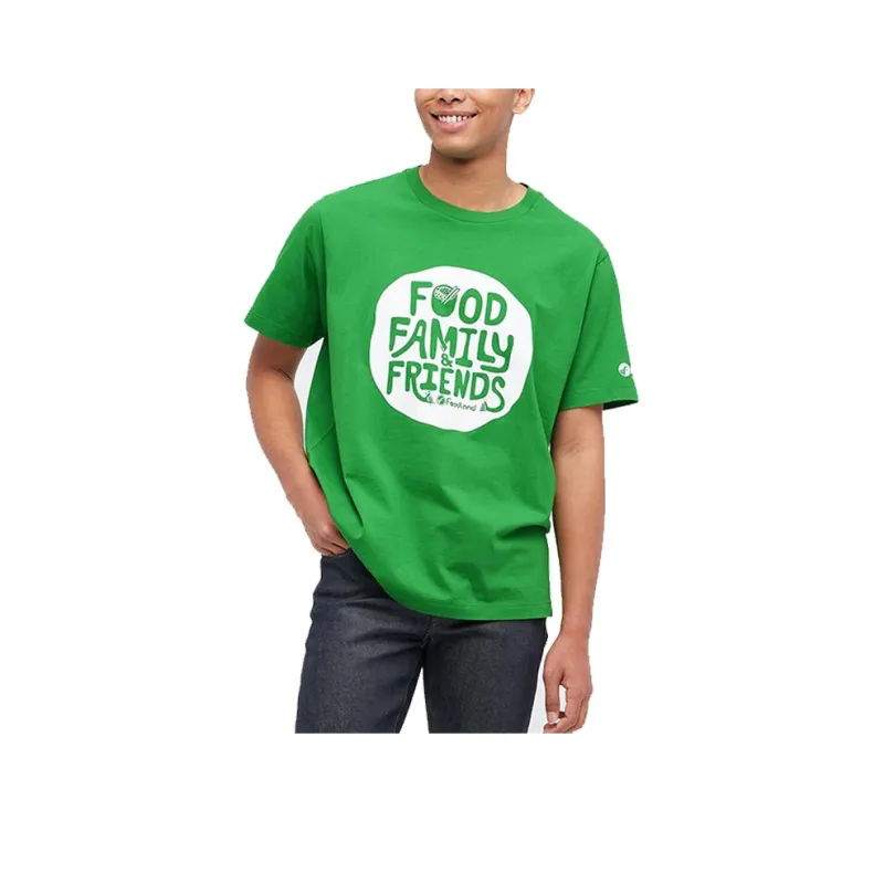UNIQLO T Shirts Unisex Green-0