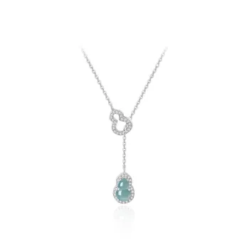 MINTLEAF Ice Glutinous Jadeite Necklaces Women's