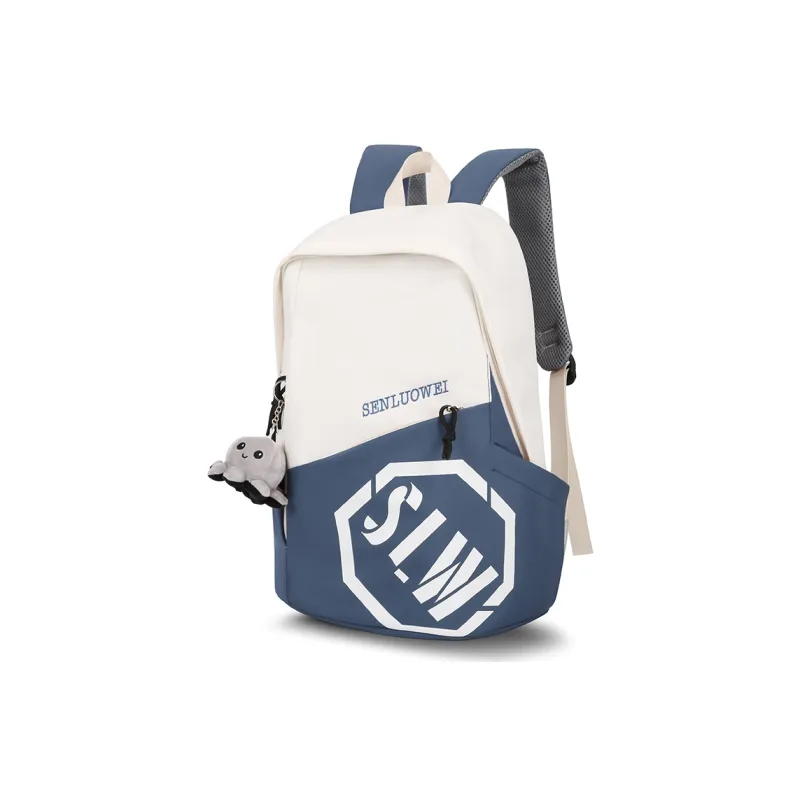 LUVISTRUE Nylon Backpack Unisex Gray/Black/Burgundy/Khaki/Blue-24