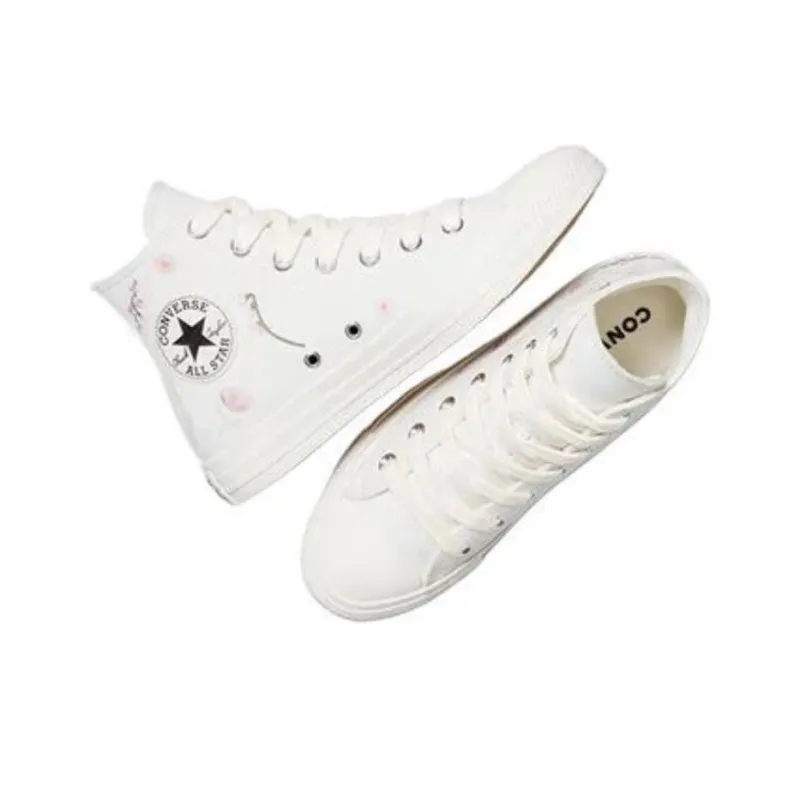 Converse Women's Chuck Taylor All Star High 'Embroidered Flowers' Women's-3