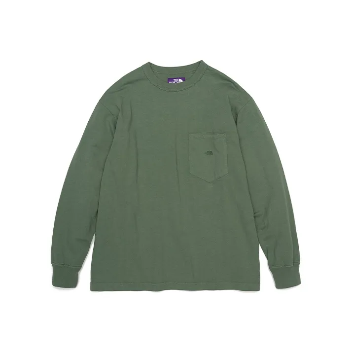 THE NORTH FACE PURPLE LABEL T Shirts Unisex Grass Green-0