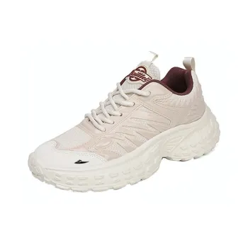 Kuding Anti Slip And Wear Resistant Height Increasing Low Top Chunky Sneakers Unisex