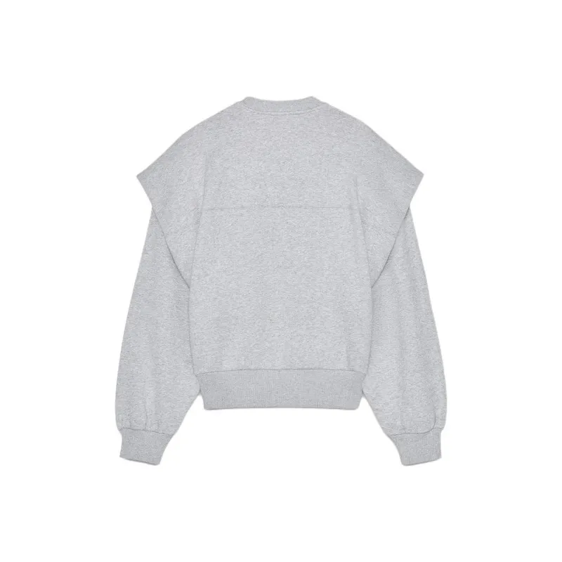 ZARA Sweatshirt Women's Zebra Print Gray-1