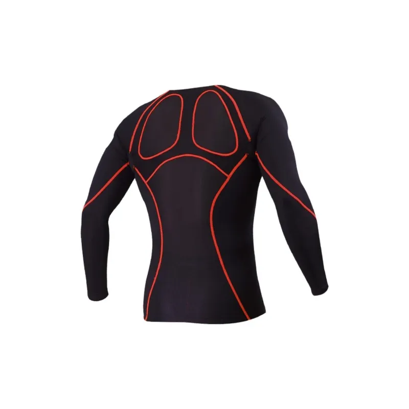 KOMINE SAFETY&INNOVATION Sports Thermal Underwear Unisex Black Orange-1