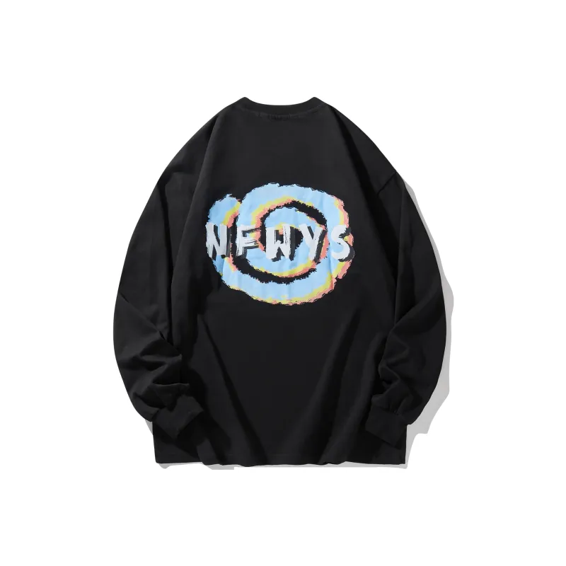 NFWYS Long Sleeved T Shirt Unisex White-4