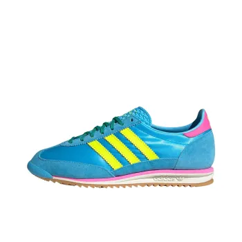 Adidas Originals SL 72 Anti Slip Wear Resistant Low Top Casual Shoes Women's Blue