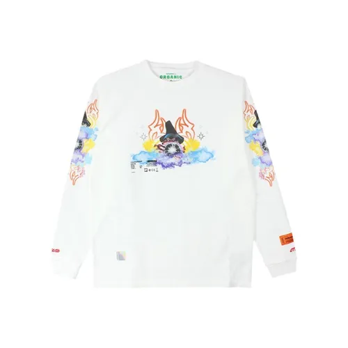 HERON PRESTON Oversized Tribal Wizard L/S T Shirt