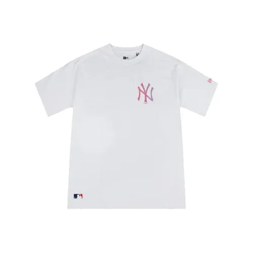 New Era T Shirts Unisex White