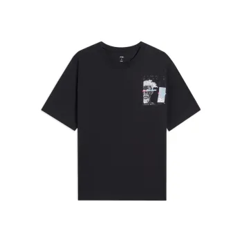 LINING Sports Basketball Collection T-Shirts Men Black
