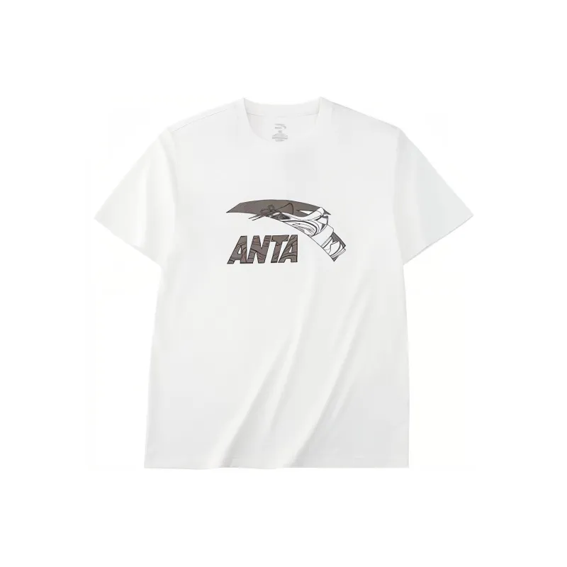 ANTA T Shirts Unisex White-0