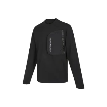 Jordan Drop Shoulder Sleeve T Shirt Men's Black