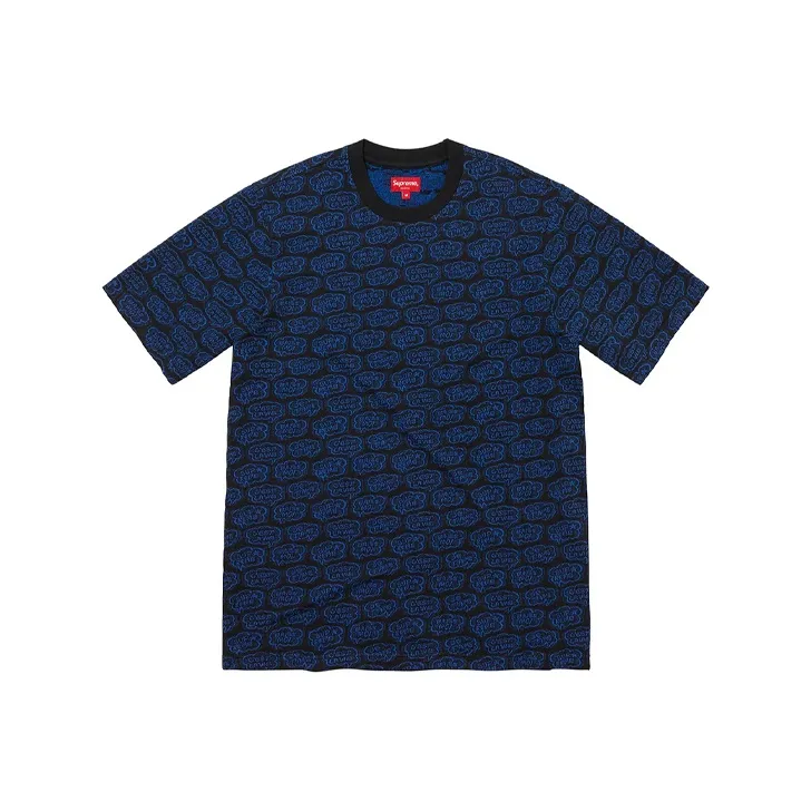 Supreme Word Bubble Jacquard S/S Top-1