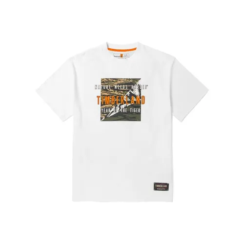 Timberland Set-in Sleeve T-Shirt Men's White