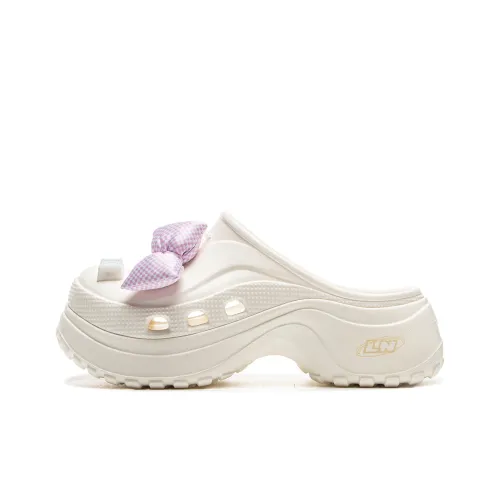 YINGXIONGLIANMENGYONGCHIPAIDUI x LiNing Project* Clogs Women's Ivory