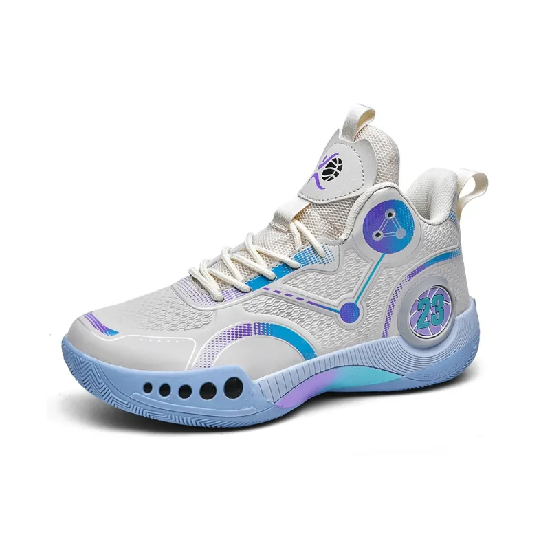 SOURCE Shock Absorbers With Slip Resistant And Abrasion Resistant Properties Low Top Basketball Shoes Unisex-3