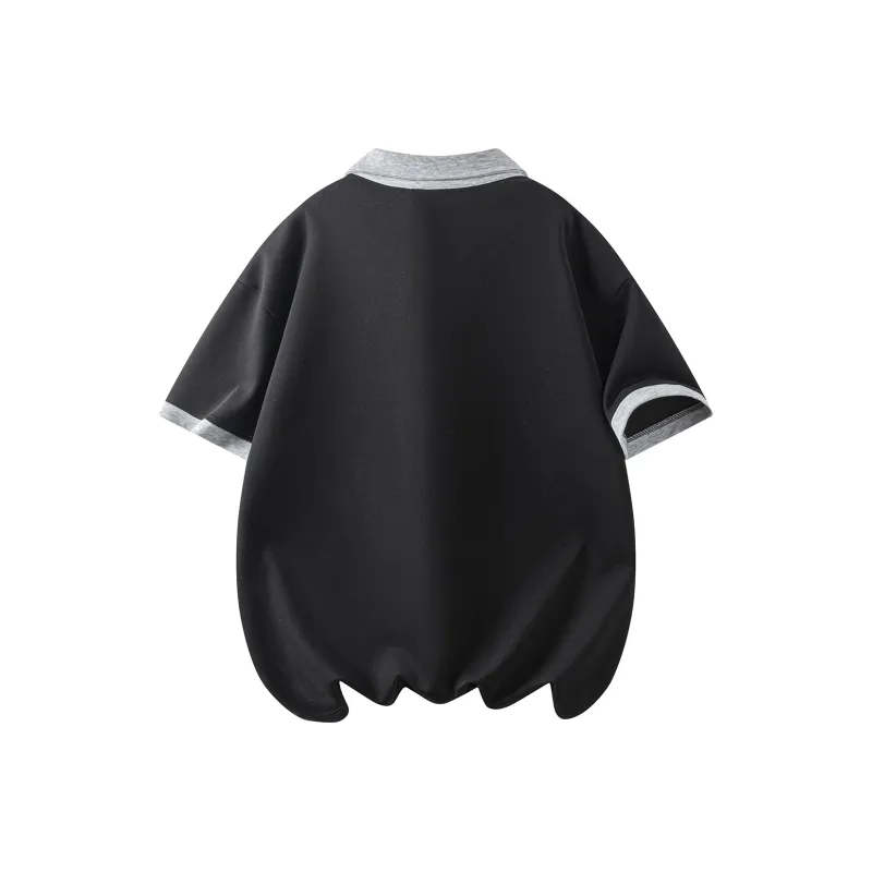 DUKE+DEXTER Polo Shirt Unisex Black-1