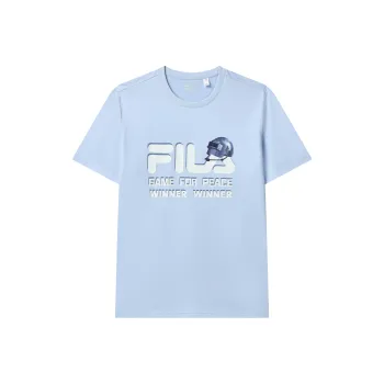 FILA Game For Peace Set-in Sleeve T-Shirt Unisex Orchid Purple