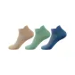 246199 Thin Ankle Socks 3 Pack (Khaki/Light Green/Haze Blue)