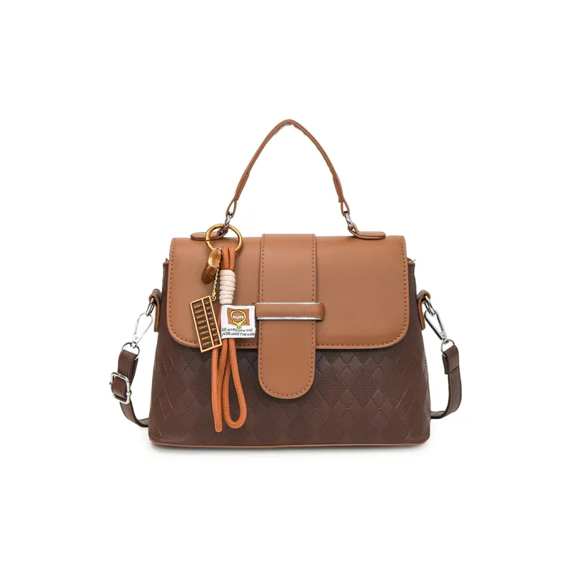 SURELAPTOP PU Crossbody Bags Handbags Women's Multicolor-19