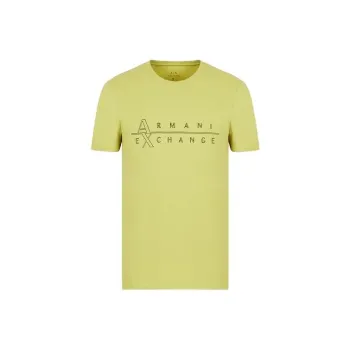 ARMANI EXCHANGE T Shirts Men Lime Green
