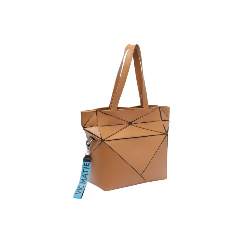 Vic Matie Calfskin Crossbody Bag, Shoulder Bag Women's Brown-2