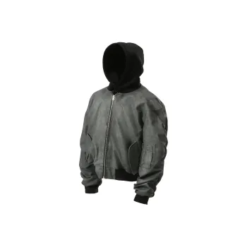 NEVER RULE Jackets & Coats Unisex Black Gray