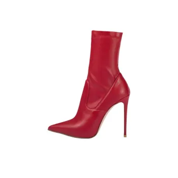 Le Silla Eva Ankle Boots 12cm Women's Red