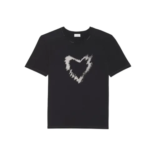SAINT LAURENT Heart T shirt