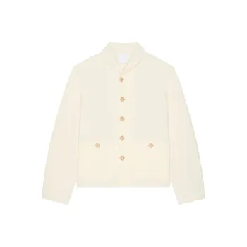 Givenchy SS25 Denim Jacket Men's White