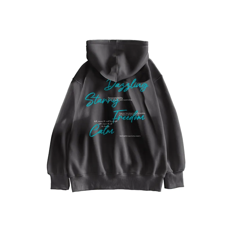 Warrior Huichao Riding The Wind Collection Sweatshirt Unisex Black-8