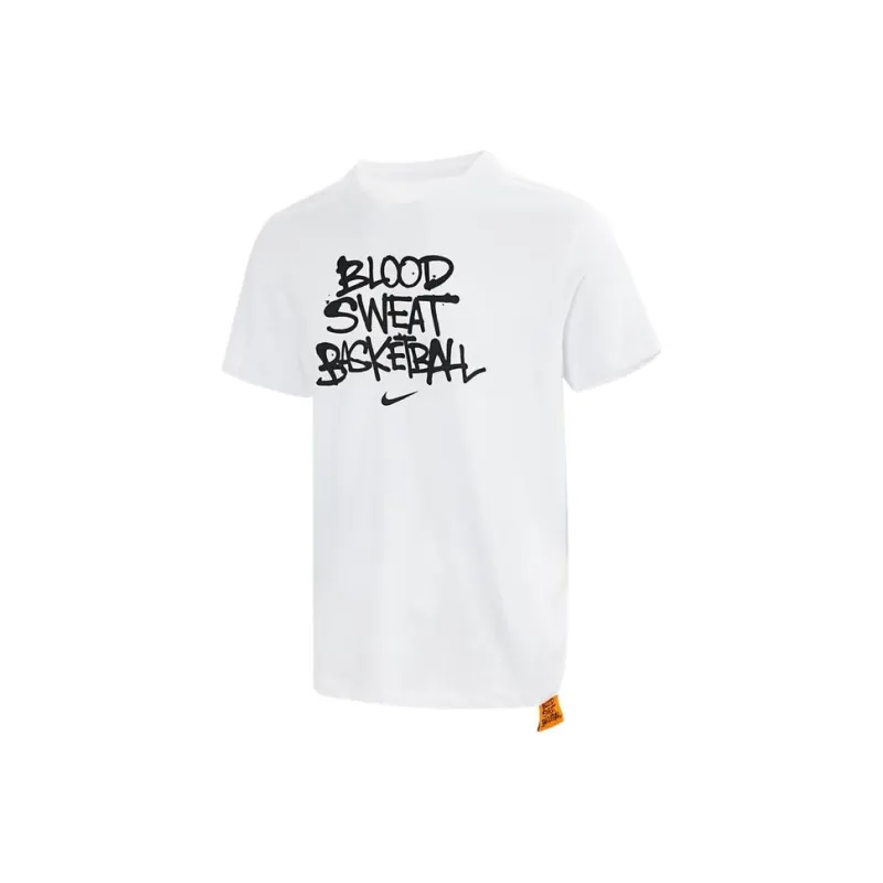 Nike T Shirts Men White-0