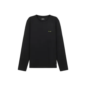 FENDI T Shirts Men Black