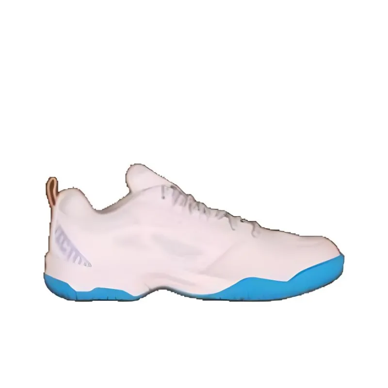 VICTOR Cushioning Wear-Resistant Low-Top Badminton Shoes Unisex Pink Blue-1