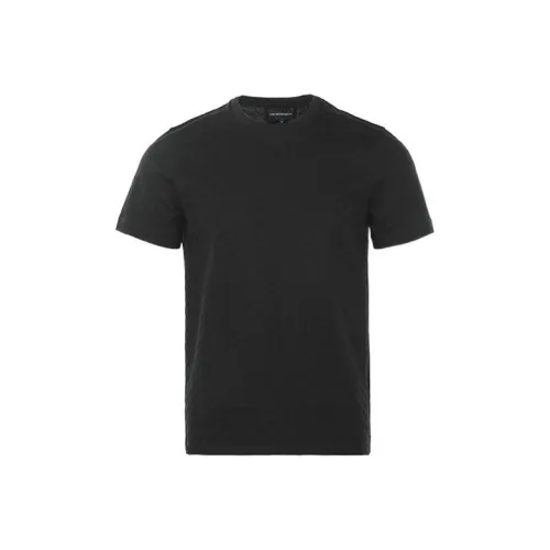 EMPORIO ARMANI All Over Jacquard Eagle Jersey T Shirt