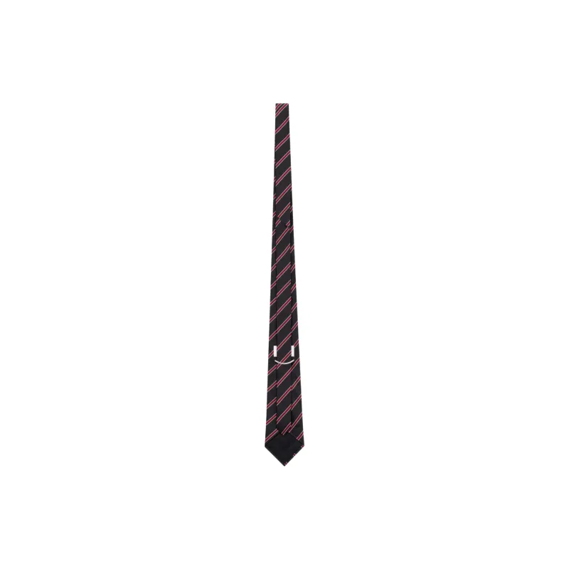 SAINT LAURENT Silk Ties Unisex Blue-1