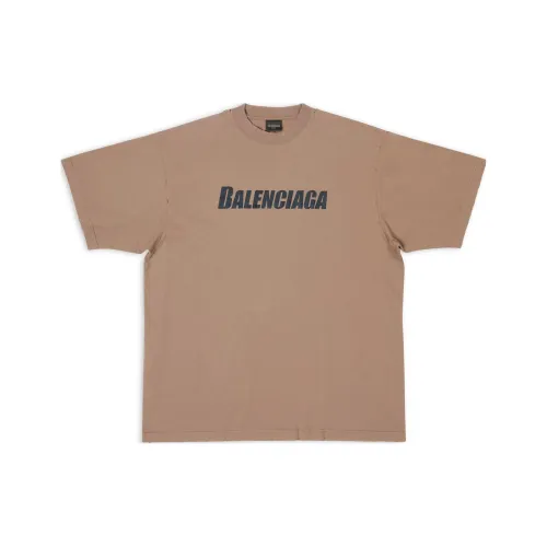 Balenciaga Caps Boxy Fit Vintage Jersey T shirt