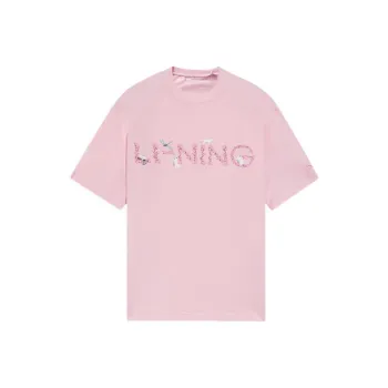LiNing SS22 T Shirt Unisex Pink