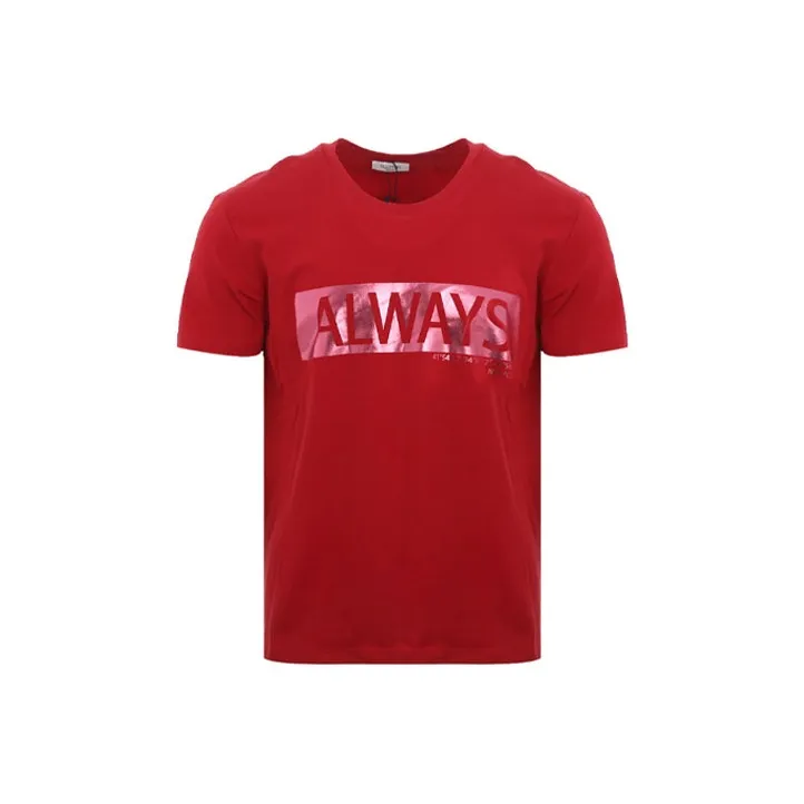 Valentino T-Shirts Men Red-0