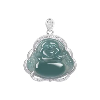 Royal Heaven's Choice Ice Type Jadeite Pendants Unisex