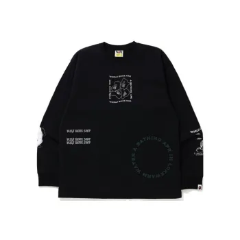 Bape Ink Print Relaxed #1 L/S Tee