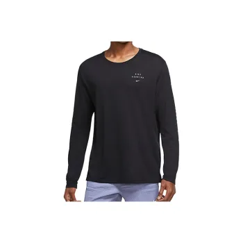 Nike MILER T Shirts Men Black